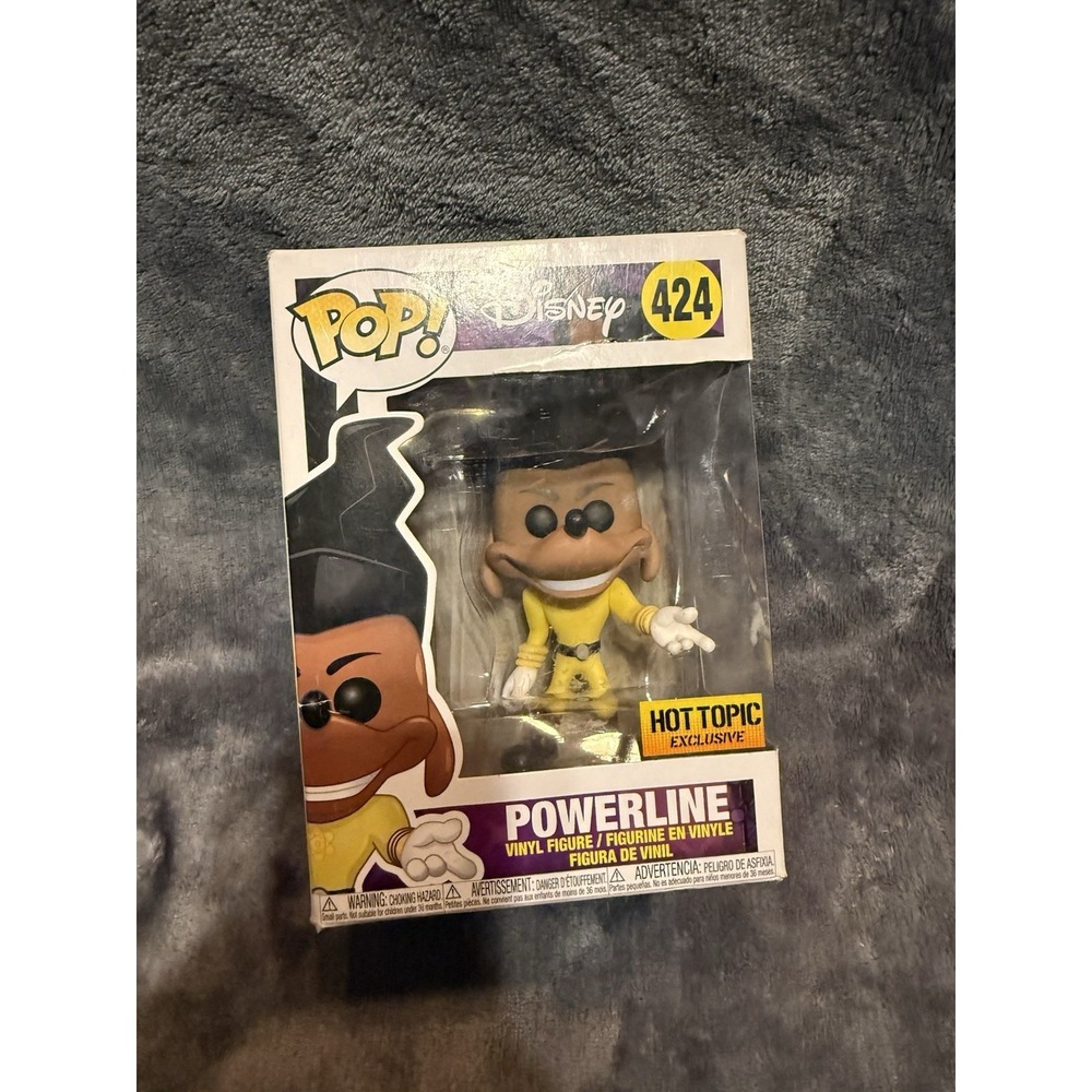 Funko Pop! Disney #424 Goofy Movie Powerline Vinyl Figure - Hot Topic Exclusive